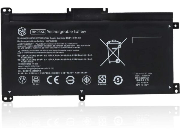 Batería de alta calidad BK03XL