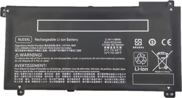 Batería de alta calidad RU03XL