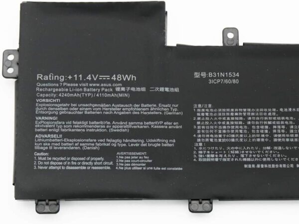 Batería de alta calidad B31N1534 (48 Wh) - Imagen 5