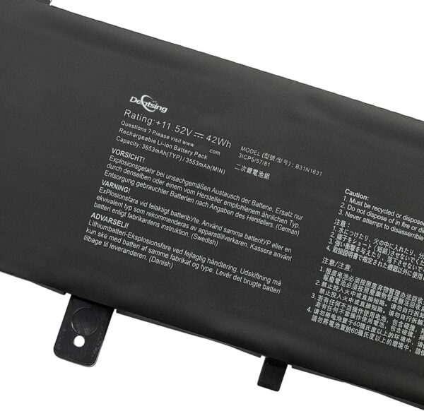 Batería de alta calidad B31N1631 (42 Wh) - Imagen 2