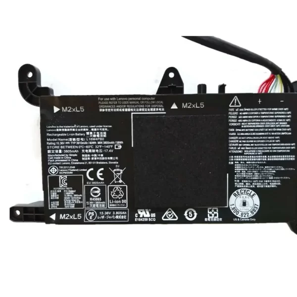 Batería de alta calidad L16M4PB0 (60 Wh) - Imagen 2
