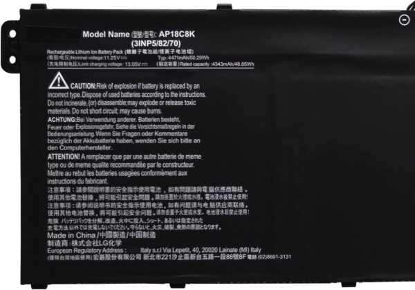 Batería de alta calidad AP18C8K (48 Wh) - Imagen 2