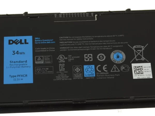 Batería de alta calidad 34GKR (34 Wh) - Imagen 2