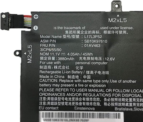Batería de alta calidad 01AV463 (45 Wh) - Imagen 2