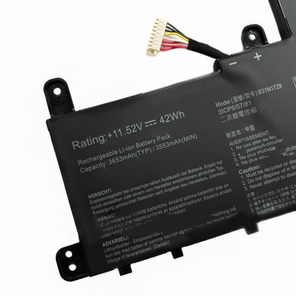 Batería de alta calidad  B31N1729 / X530 - Imagen 3