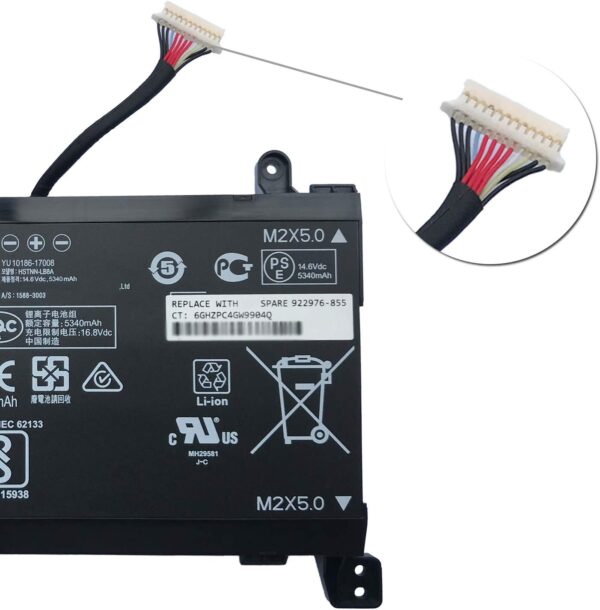 Batería de alta calidad FM08XL (16 hilos) - Imagen 3