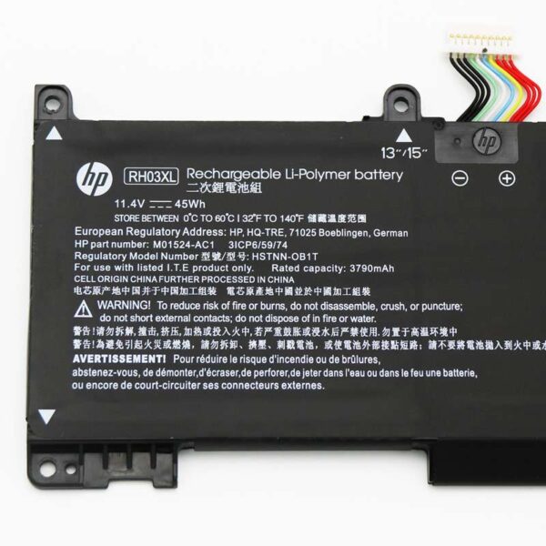 Batería de alta calidad RH03XL - Imagen 3