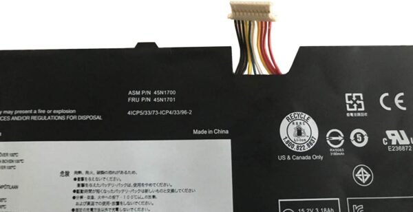 Batería de alta calidad 45N1703 (45 Wh) - Imagen 3