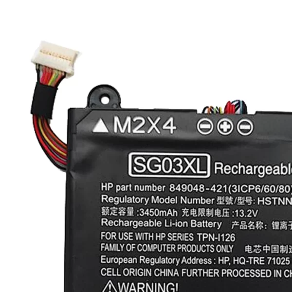 Batería de alta calidad SG03XL - Imagen 4