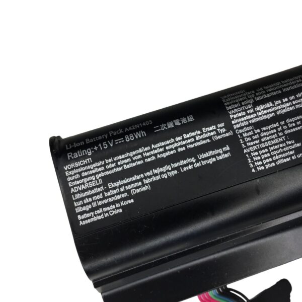 Batería de alta calidad A42N1403 (4400 mAh) - Imagen 4