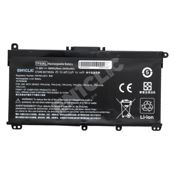 Batería de alta calidad TF03XL