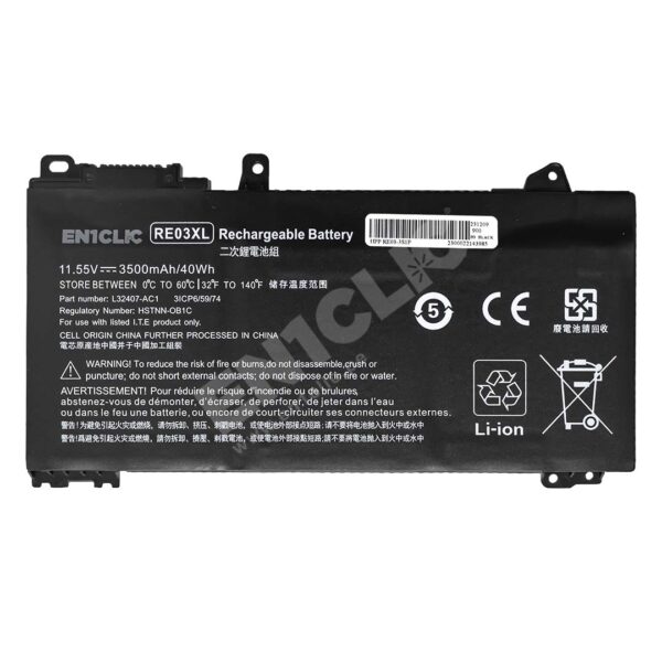 Batería de alta calidad RE03XL