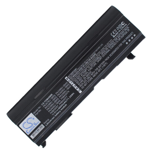 Batería de alta calidad PA3399U (5200 mAh)