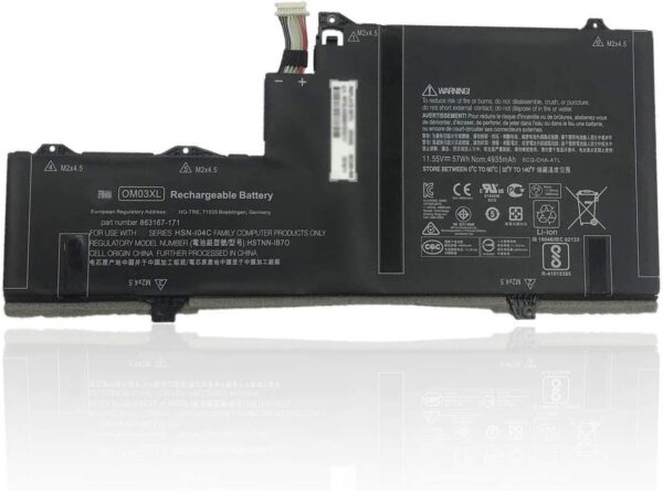 Batería de alta calidad OM03XL TIPO-A (57 Wh)