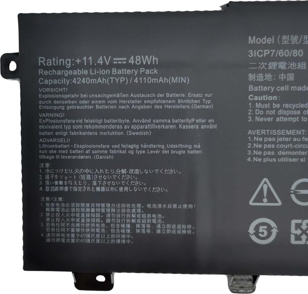 Batería de alta calidad B31N1726 (48 Wh) - Imagen 2