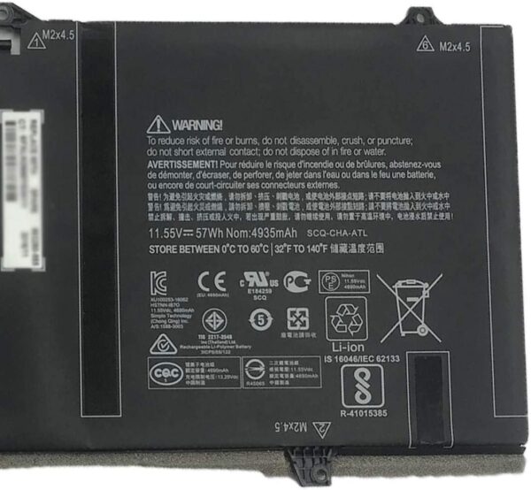 Batería de alta calidad OM03XL TIPO-A (57 Wh) - Imagen 2