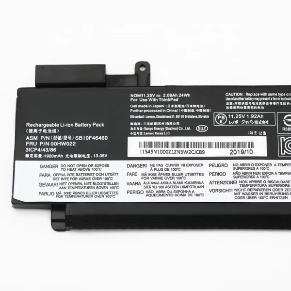 Batería de alta calidad  00HW022  (24 Wh) - Imagen 3