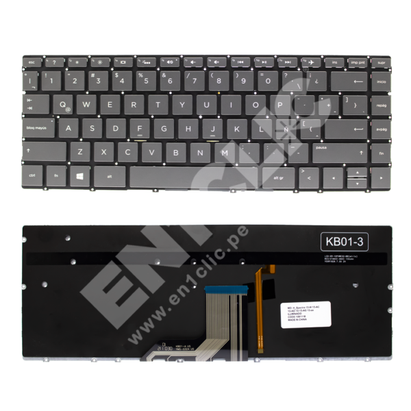 Teclado para HP 13-W (Retroiluminado)