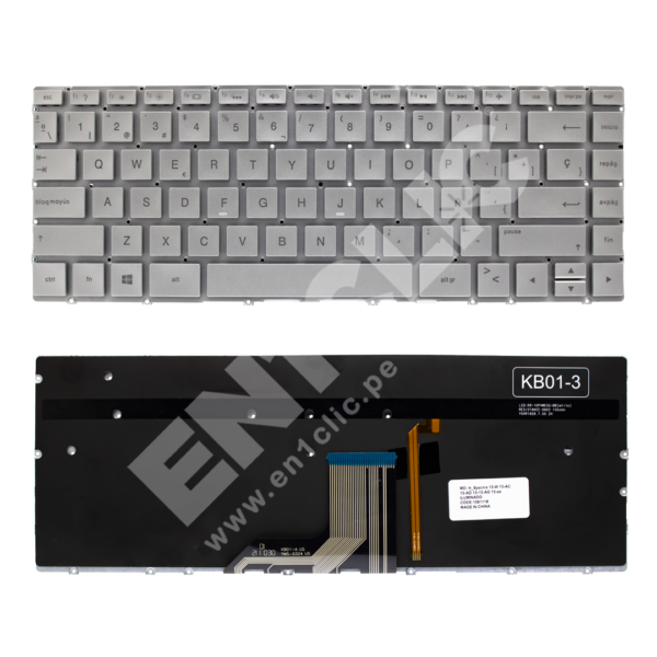 Teclado para Hp 13-W (Retroiluminado)