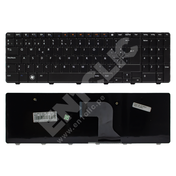 Teclado para Dell inspiron15R