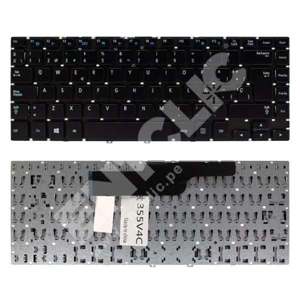 Teclado para Samsung NP355V4C (Flechas separadas)