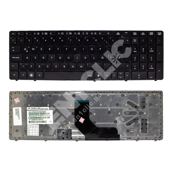 Teclado para HP 8560P (Con Frame)
