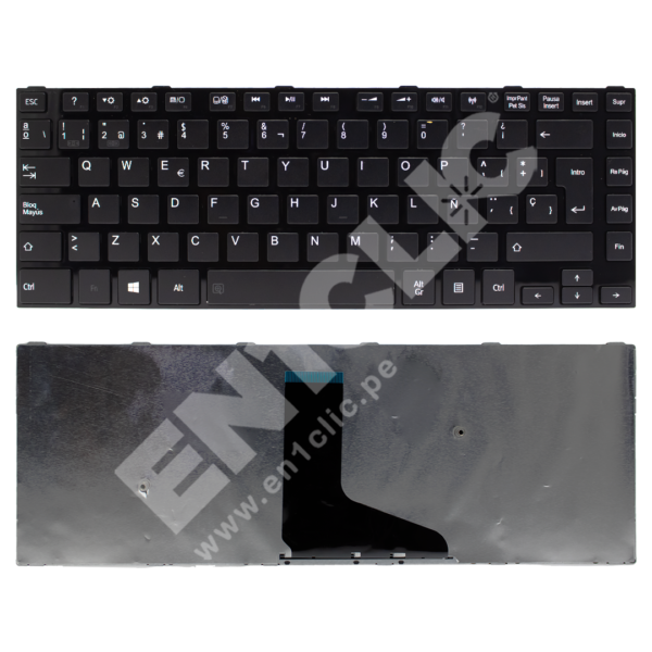 Teclado para Toshiba C45 (Pernos iguales)