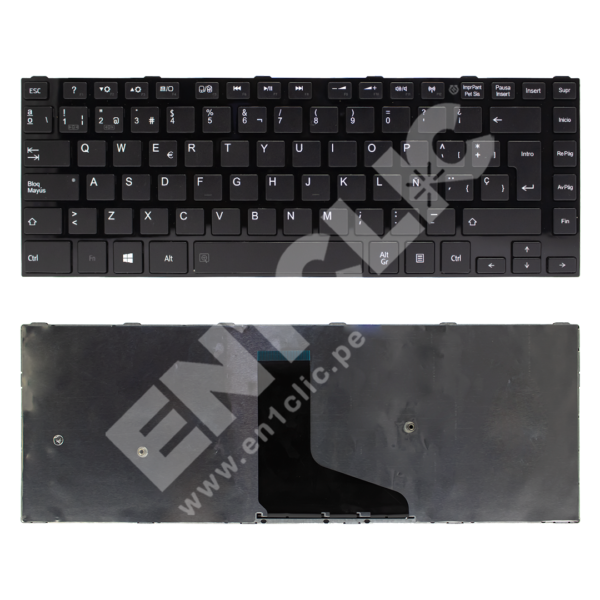 Teclado para Toshiba C45 (Pernos diferentes)