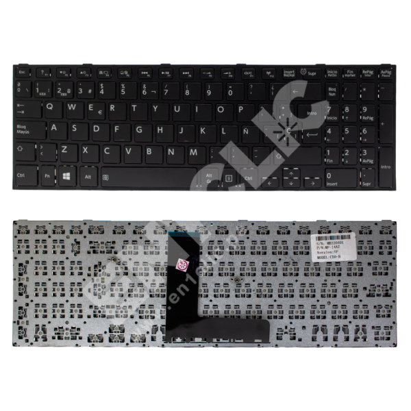 Teclado para Toshiba satellite C50-B