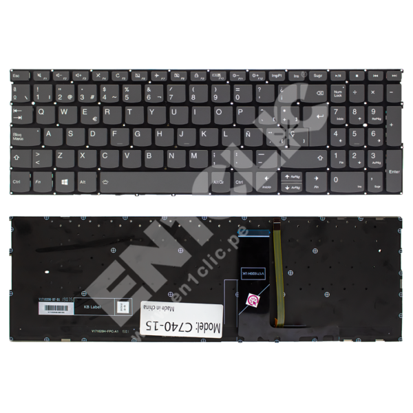 Teclado para Lenovo C740-15 (Retroiluminado)