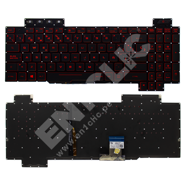 Teclado para Asus TUF Gaming FX504 (Retroiluminado)