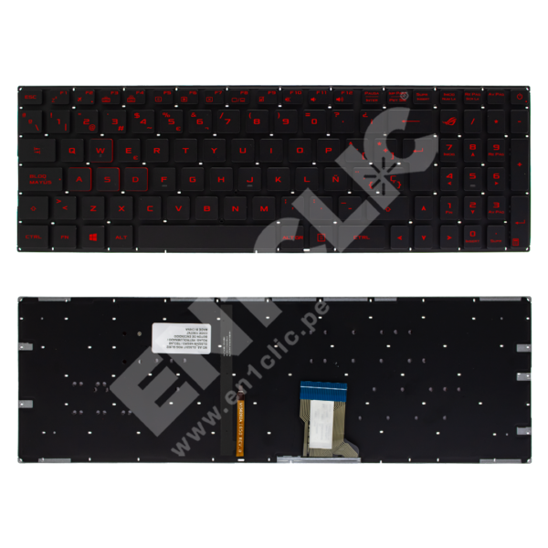 Teclado para Asus GL502VT (Retroiluminado)