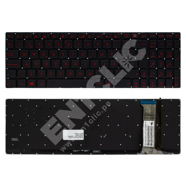 Teclado para Asus ROG GL552 (Retroiluminado)