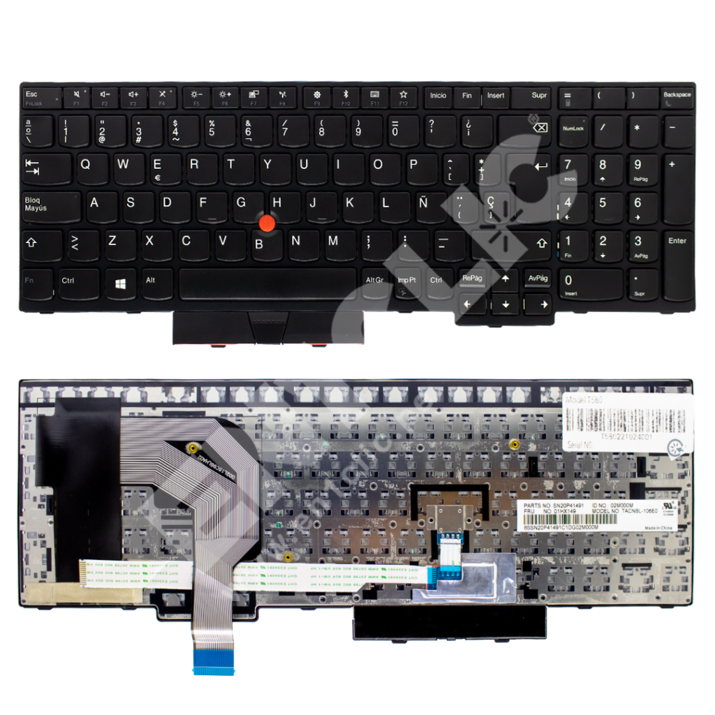 Tastiera Di Ricambio Per Lenovo B570 – Layout QWERTY Nero, Compatibile IBM Lenovo