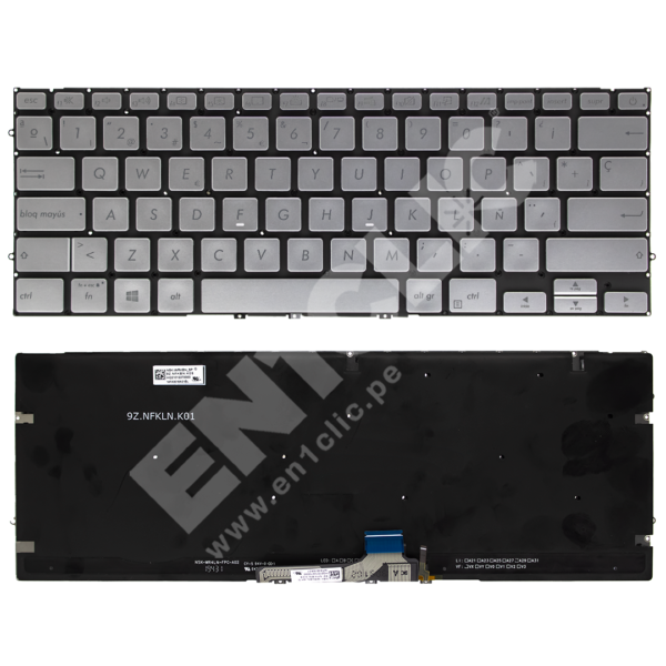 Teclado para Zenbook UX431 (Retroiluminado)