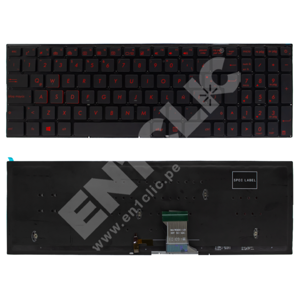 Teclado para Asus Zenbook UX501