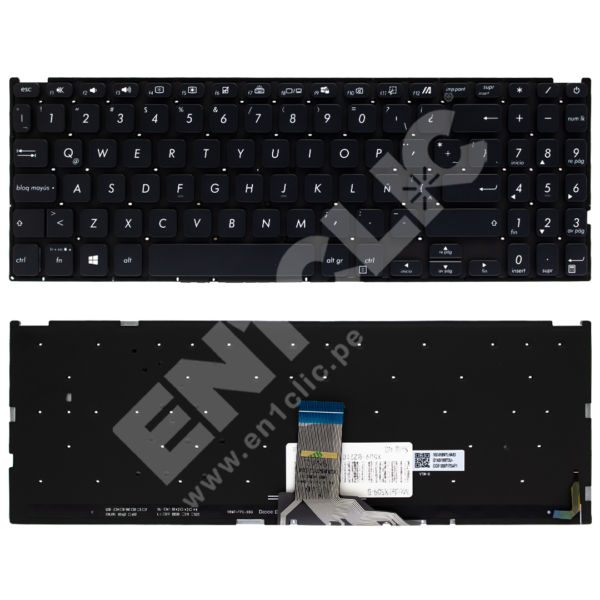 Teclado para Asus X509 (Retroiluminado)