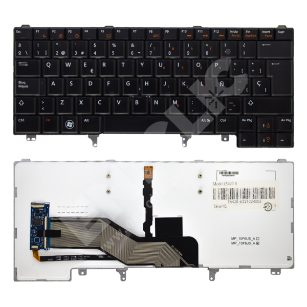 Teclado para Dell E5420 (Retroiluminado)