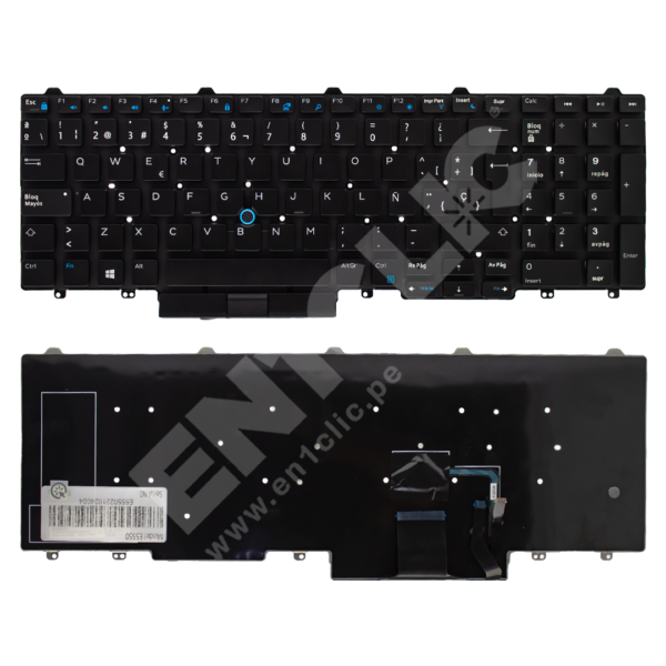 Teclado para Dell E5550