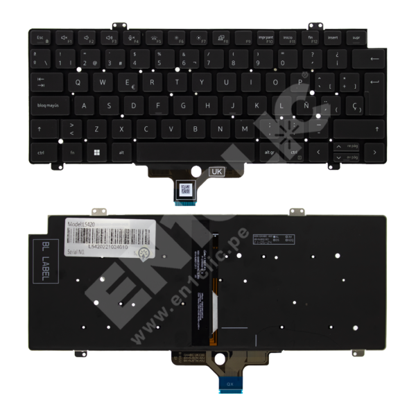 Teclado para Dell Latitude 5420 (Retroiluminado)
