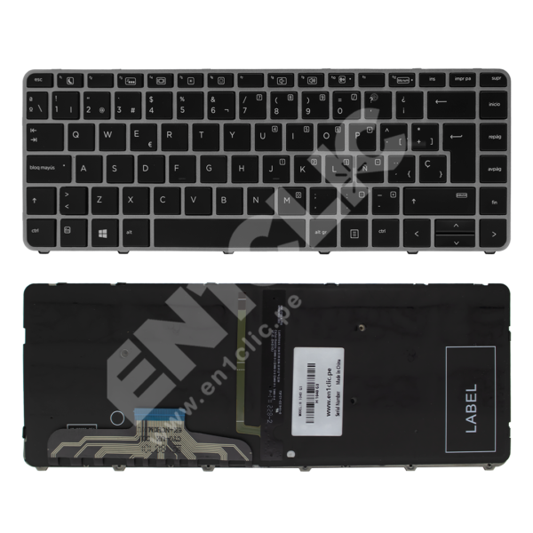 Teclado para HP EliteBook Folio 1040 G3 (Retroiluminado)