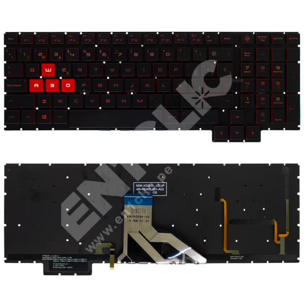 Teclado para HP Omen 15-CE (Retroiluminado)