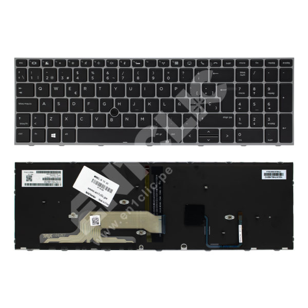 Teclado para HP Zbook 15 G5 (Retroiluminado)
