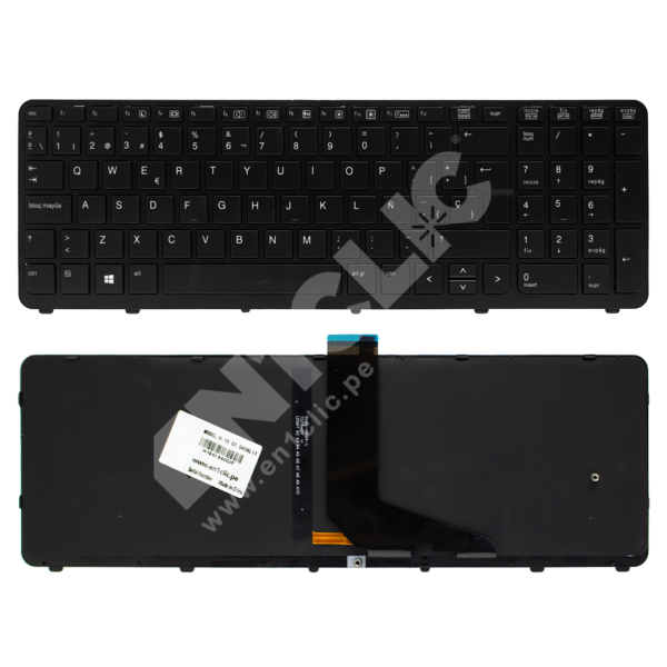 Teclado para HP Zbook 15 G1 (Retroiluminado)