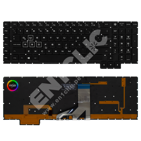 Teclado para HP Omen 17-AN (Retroiluminado)