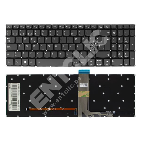 Teclado para Lenovo Ideapad 5-15IIL05 (Retroiluminado)