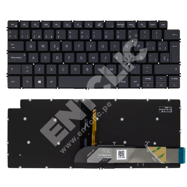 Teclado para Dell Inspiron 5310 (Retroiluminado)