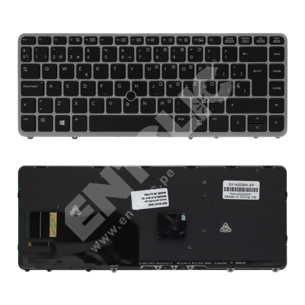 Teclado para HP EliteBook 840 G1 (Retroiluminado)
