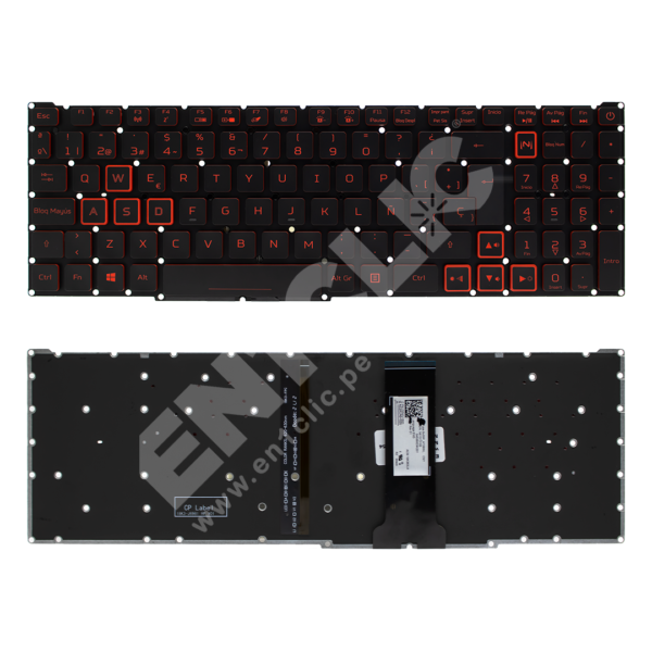 Teclado para Acer Nitro AN515-54 (Retroiluminado)