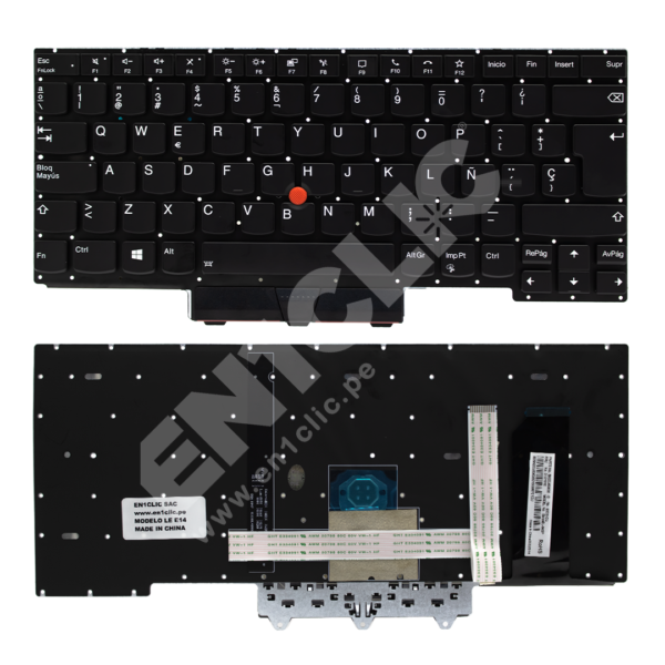 Teclado para Lenovo ThinkPad E14 (Retroiluminado)